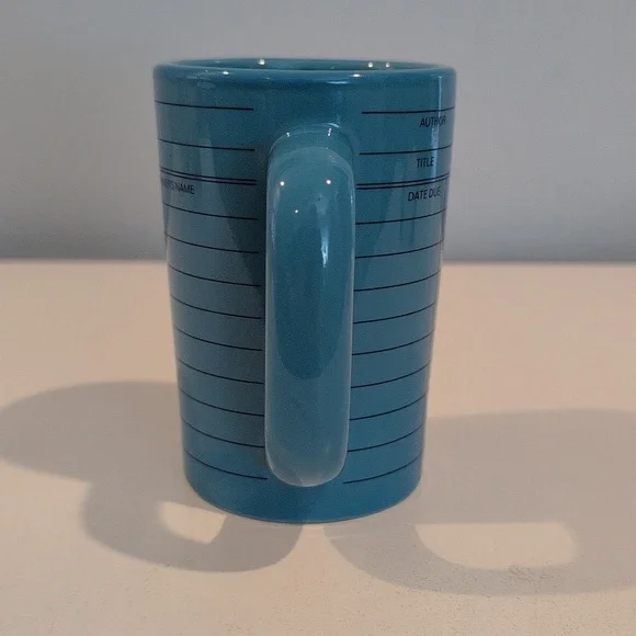 Out Of Print 12 Ounce Library Card Ceramic Coffee / Tea Mug - Picture 4 of 16